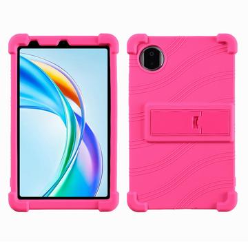 Honor Pad X7 Silikonowe etui z podpórką - Ciemny Róż