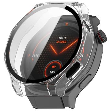 Honor Watch 5 Ultra Etui z Tworzywa z Hartowane Szkło Ochronne - Przezroczysty