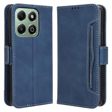 Honor X6b Etui-Portfel Seria Cardholder - Błękit
