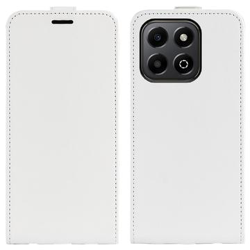 Honor X6b Pionowe Etui z Kieszenią na Kartę - Biel