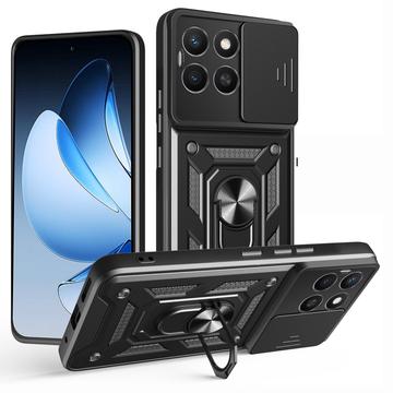 Honor X8c Hybrydowe Etui z Pierścieniem Obrotowym z Osłoną Aparatu