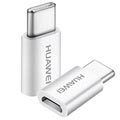 Huawei AP52 Przejściówka MicroUSB / USB 3.1 Typ C - Biała