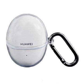 Amortyzujące wstrząsy etui z TPU do słuchawek Huawei FreeBuds 6 - Przezroczyste