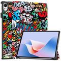 Huawei MatePad 11.5 S Inteligentne Etui Folio z Serii Tri-Fold - Graffiti