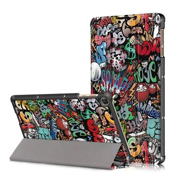 Huawei MatePad T10/T10s Inteligentne Etui Folio z Serii Tri-Fold - Graffiti