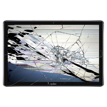 Naprawa LCD i Ekranu Dotykowego Huawei MediaPad M5 10 - Czerń