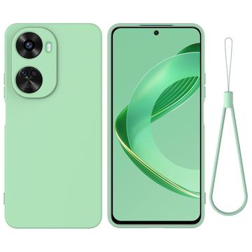 Huawei Nova 12 SE/11 SE Etui z Płynnego Silikonu - Zieleń