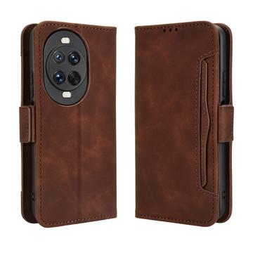 Etui portfelowe na karty Huawei Nova 14 Ultra - brązowe