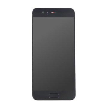 Huawei P10 Przedni Panel i Wyświetlacz LCD - Czarńe