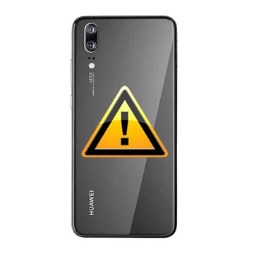 Naprawa Klapki Baterii Huawei P20 - Czerń