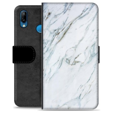 Etui Portfel Premium - Huawei P20 Lite - Marmur