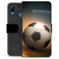 Etui Portfel Premium - Huawei P20 Lite - Piłka Nożna