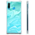 Etui Hybrydowe - Huawei P30 Lite - Błękitny Marmur