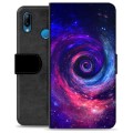 Etui Portfel Premium - Huawei P30 Lite - Galaktyka