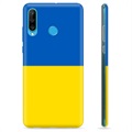 Etui TPU Flaga Ukrainy - Huawei P30 Lite - Żółć i błękit