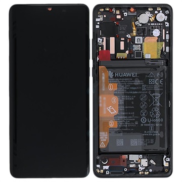 Huawei P30 Pro Ekran LCD (Pakiet naprawczy) 02352PBT - Czerń