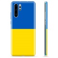 Etui TPU Flaga Ukrainy - Huawei P30 Pro - Żółć i błękit