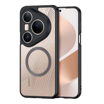Huawei Pura 80 Pro/80 Pro+ Dux Ducis Aimo Etui hybrydowe kompatybilne z MagSafe - Czarne