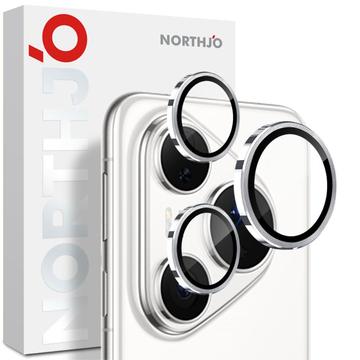 Zestaw osłon obiektywu aparatu Huawei Pura 80 Pro/80 Pro+ Northjo - srebrny