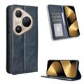Huawei Pura 80 Pro/80 Pro+ Etui z Portfelem Retro z Magnetycznym Zamknięciem