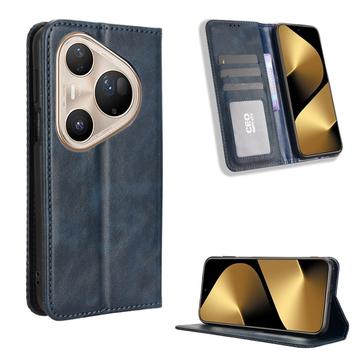 Huawei Pura 80 Ultra Etui z Portfelem Retro z Magnetycznym Zamknięciem