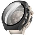 Huawei Watch 5 Etui z Tworzywa z Hartowane Szkło Ochronne - 46mm - Czerń