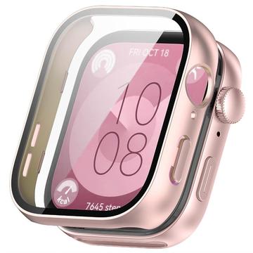 Etui Huawei Watch Fit 3 Tech-Protect Defence360 z osłoną ekranu - różowy