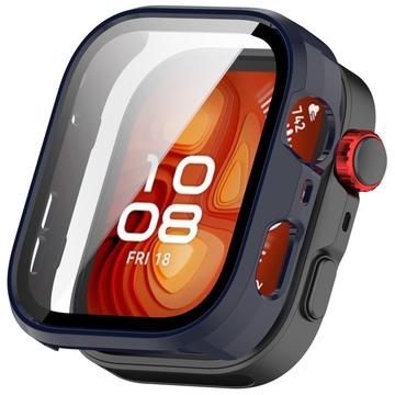 Huawei Watch Fit 4 Pro Etui z Tworzywa z Hartowane Szkło Ochronne - Błękit