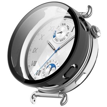 Huawei Watch GT 6 Etui z Tworzywa z Hartowane Szkło Ochronne - 41mm - Czerń