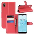Huawei Y5 (2019) Etui z Portfelem z Magnetycznym Zamknięciem