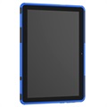 Przeciwpoślizgowe hybrydowe etui do tabletu Huawei MediaPad T5 10 - Czarne / Niebieskie