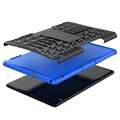 Przeciwpoślizgowe hybrydowe etui do tabletu Huawei MediaPad T5 10 - Czarne / Niebieskie