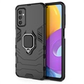 Samsung Galaxy M52 5G Hybrydowe Etui z Uchwytem Ring – Czarne
