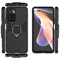 Xiaomi Redmi Note 11 Pro/Note 11 Pro+ Hybrydowe Etui z Uchwytem Ring - Czarne