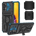 Hybrydowe Etui do Samsung Galaxy A52 5G, Galaxy A52s z Opaska - Błękit / Czarne