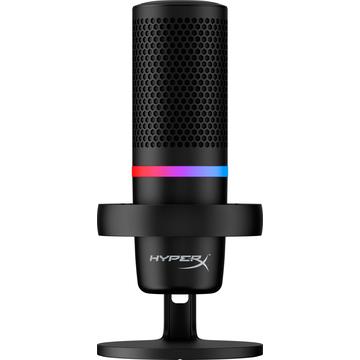 Mikrofon gamingowy HyperX DuoCast z podświetleniem RGB - czarny