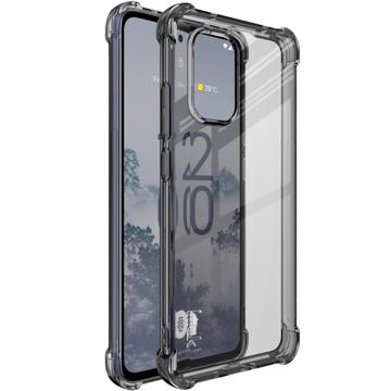Etui z TPU Imak Drop-Proof do Nokia X30 - Czerń / Transparentny