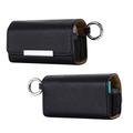 Skórzane etui na e-papierosy IQOS 3/3 DUO - czarne