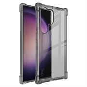 Samsung Galaxy S24 Ultra Etui z TPU Imak Drop-Proof - Przezroczyste Czerń