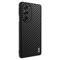 Motorola Edge X30 Hybrydowe Etui Imak LX-5 - Włókno Węglowe - Czarne