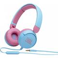 Słuchawki dla dzieci JBL JR310 z mikrofonem - niebieskie/różowe