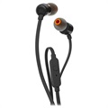 Słuchawki Douszne z Mikrofonem JBL T110 PureBass - 3.5mm - Czarne