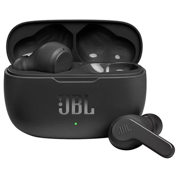 Bezprzewodowe Słuchawki JBL Wave 200TWS z Etui - Czarne