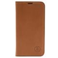 Skórzane Zamykane Etui JT Berlin BookCase Tegel do iPhone 13 Pro - Czarne