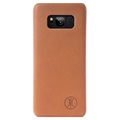 Samsung Galaxy S8 - Skórzana Obudowa JT Berlin Kreuzberg - Kolor Koniaku