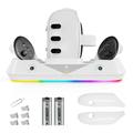 JYS MQ001 dla Oculus / Meta Quest 3 Magnetyczna stacja ładująca RGB Light VR Headset Display Stand Akcesoria VR (Opakowanie zbiorcze - Stan zadowalający)