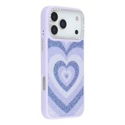 iPhone 17 Pro Max Jaucase hybrydowe etui magnetyczne z wzorem serca