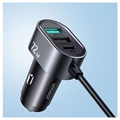 Szybka 5-Portowa Ładowarka Samochodowa Joyroom JR-CL05 - 2x PD USB-C, 3x QC3.0 USB - 72w