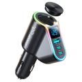 Szybka ładowarka samochodowa Joyroom JR-CL21 4 w 1 - USB-A QC3.0 i 2x USB-C PD - 150W - czarna