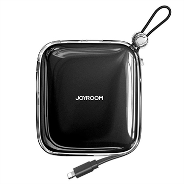 Joyroom Jelly Lightning Mini Powerbank - 10000mAh/22.5W - Czarny